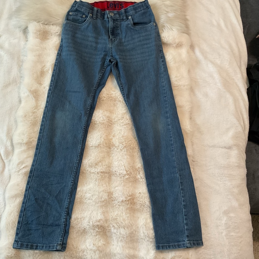 LEVI’S 511•Boys Classic Dark Blue Denim Jeans•14 - Picture 5 of 14